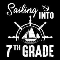 Student Senior Sailing Into 7th Grade Class Of Back School T Shirt Pocket T-shirt | Artistshot