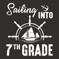 Student Senior Sailing Into 7th Grade Class Of Back School T Shirt Champion Hoodie | Artistshot