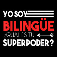 Bilingual Spanish English 2 Sided Superpower T Shirt Maternity Scoop Neck T-shirt | Artistshot