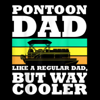 Pontoon Dad Boat Captain Funny Fathers Day Boating T Shirt Men's 3/4 Sleeve Pajama Set | Artistshot