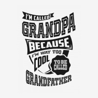 Too Cool For Grandpa Scorecard Crop Tee | Artistshot