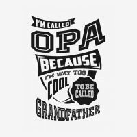 Too Cool For Opa Ladies Polo Shirt | Artistshot