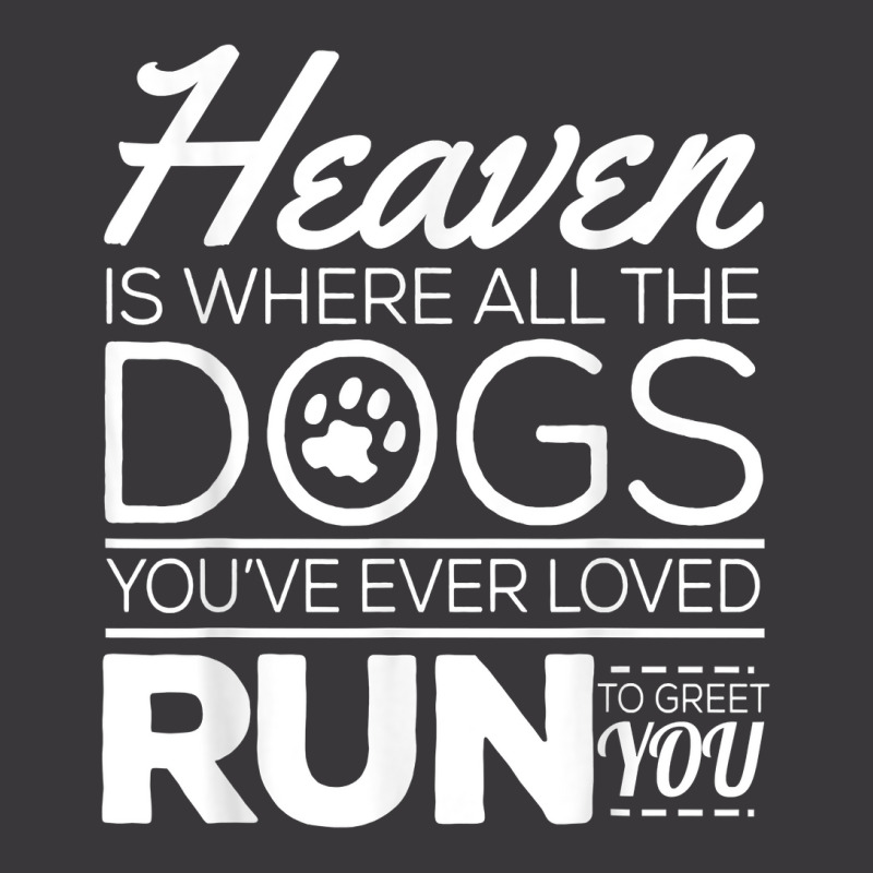 Heaven Is Where All The Dogs You've Ever Loved Run To Greet Ladies Curvy T-Shirt by alanacaro | Artistshot