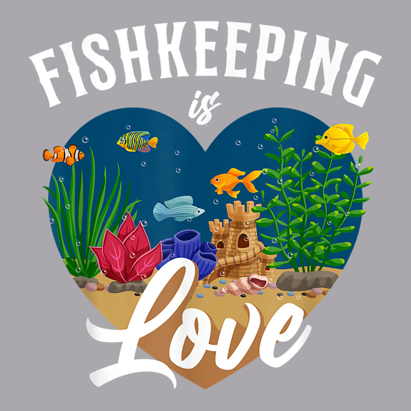 Saltwater Aquarium Heart Fishkeeping Is Love T Shirt Youth 3/4 Sleeve by naythendeters2000 | Artistshot