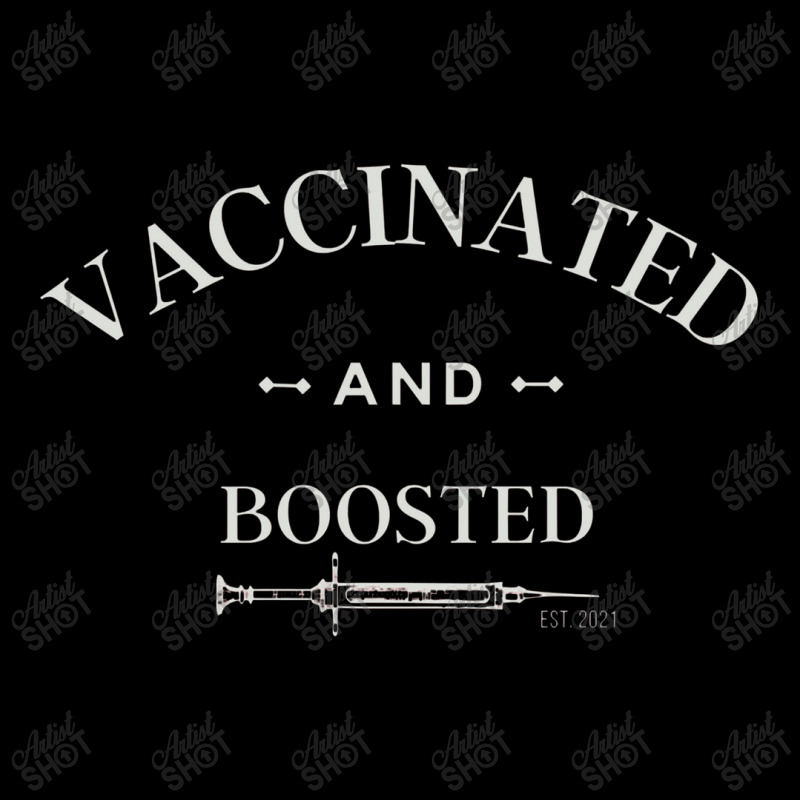 Vaccinated And Boosted Long Sleeve Shirts by zuzumanin | Artistshot