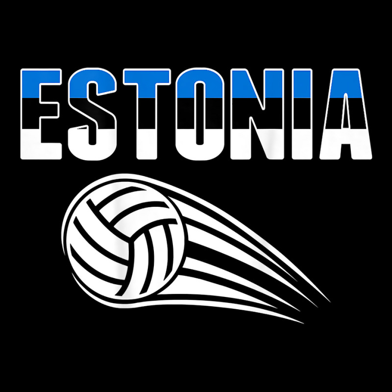 Estonia Volleyball Fans Jersey   Estonian Flag Sport Lovers T Shirt Lightweight Hoodie | Artistshot