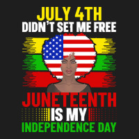 Juneteenth T  Shirt Juneteenth Is My Independence Day Dashiki American Classic T-shirt | Artistshot