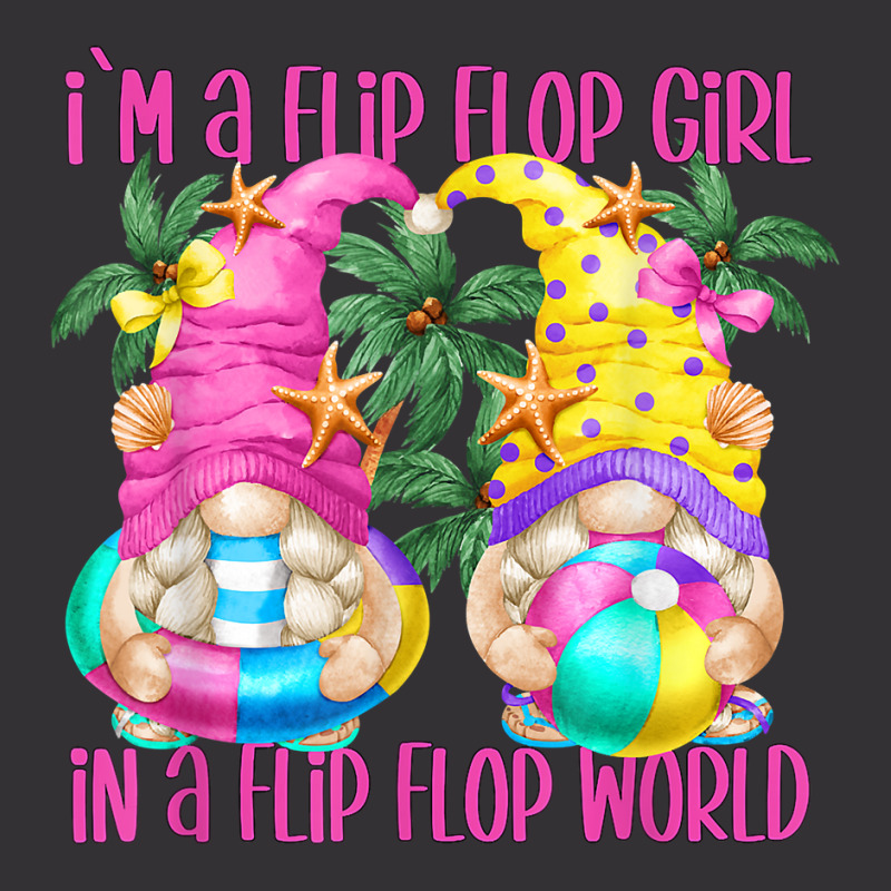 Funny Beach Quote For Women And Flip Flop Girls Summer Gnome T Shirt Vintage Hoodie | Artistshot