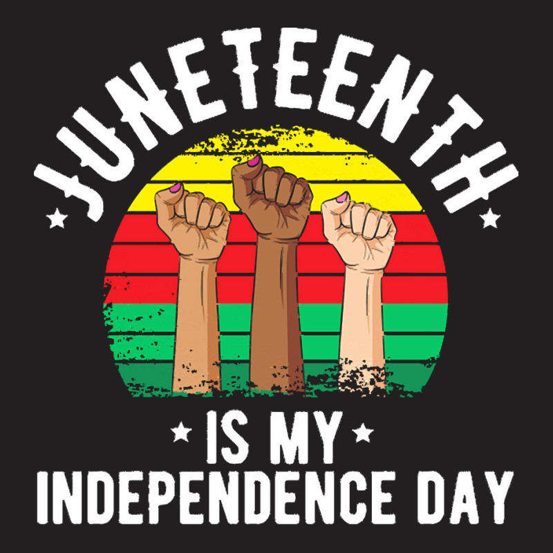 Juneteenth T  Shirt Juneteenth Juneteenth American Flag T  Shirt T-shirt | Artistshot