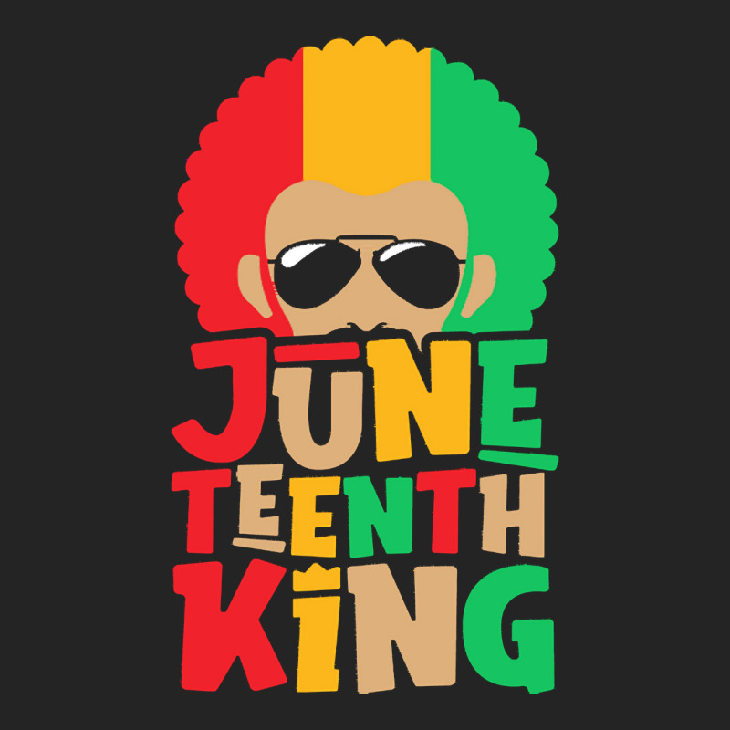 Juneteenth T  Shirt Juneteenth King   19th Of June 1865 Black History 3/4 Sleeve Shirt | Artistshot