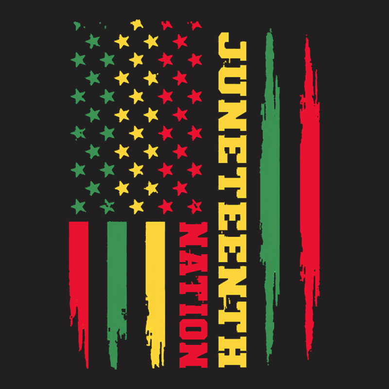 Juneteenth T  Shirt Juneteenth Nation   American Black History 1865 Ju T-shirt | Artistshot