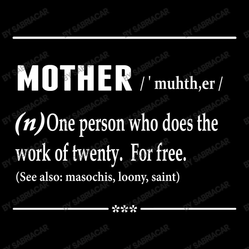 Mother Noun V-neck Tee | Artistshot