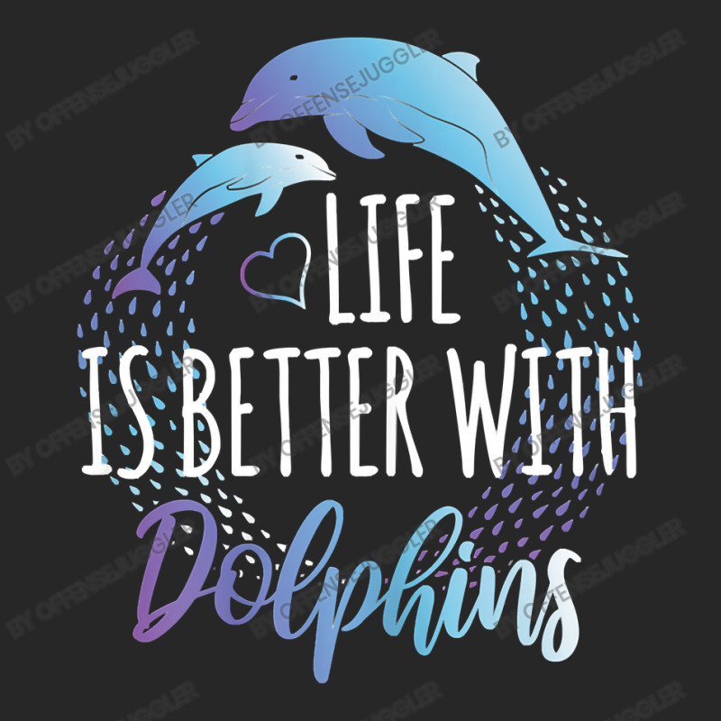 Dolphin Ocean Life Is Better With Dolphins Women Girls Dolphin Lover12 Men's T-shirt Pajama Set | Artistshot