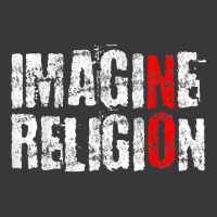 Atheism Imagine Antireligion White Distressed Rational T Shirt Ladies Curvy T-shirt | Artistshot