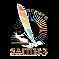 Sailing T  Shirt I'd Rather Be Sailing   Vintage Sailing T  Shirt Adjustable Cap | Artistshot