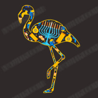 Flamingo Bird Tropical Hanukkah Flamingo Shape Menorah Collection Jewi Racerback Tank | Artistshot