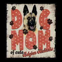 Belgian Malinois Mom T  Shirt Dog Mom Of Cute Belgian Malinois T  Shir Adjustable Cap | Artistshot