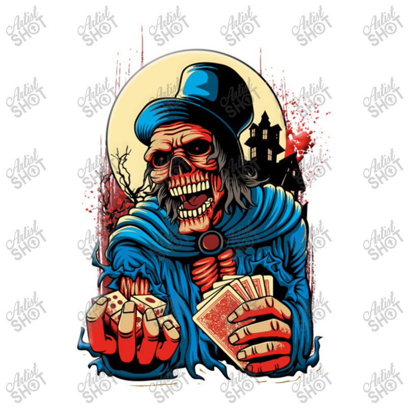 Skull Playing Gambling Toddler T-shirt | Artistshot