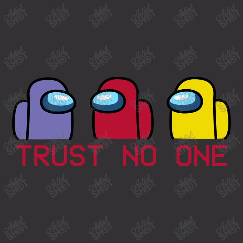 Trust No One Vintage Hoodie | Artistshot