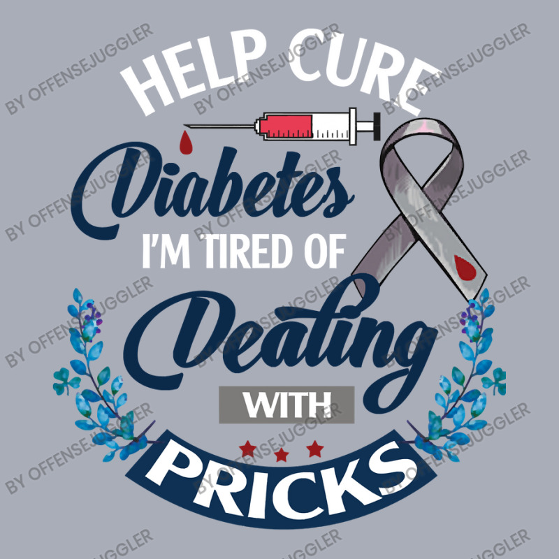 Diabetes Diabetic Nurse Help Cure Diabetes I Am Tired Disease Insulin Tank Dress by offensejuggler | Artistshot