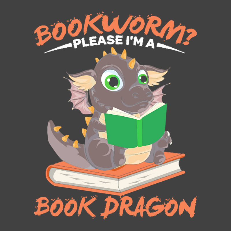 Book Dragon T  Shirt Librarian Reader Funny Bookworm Magical Animal Bo Vintage T-Shirt by freddy08359 | Artistshot