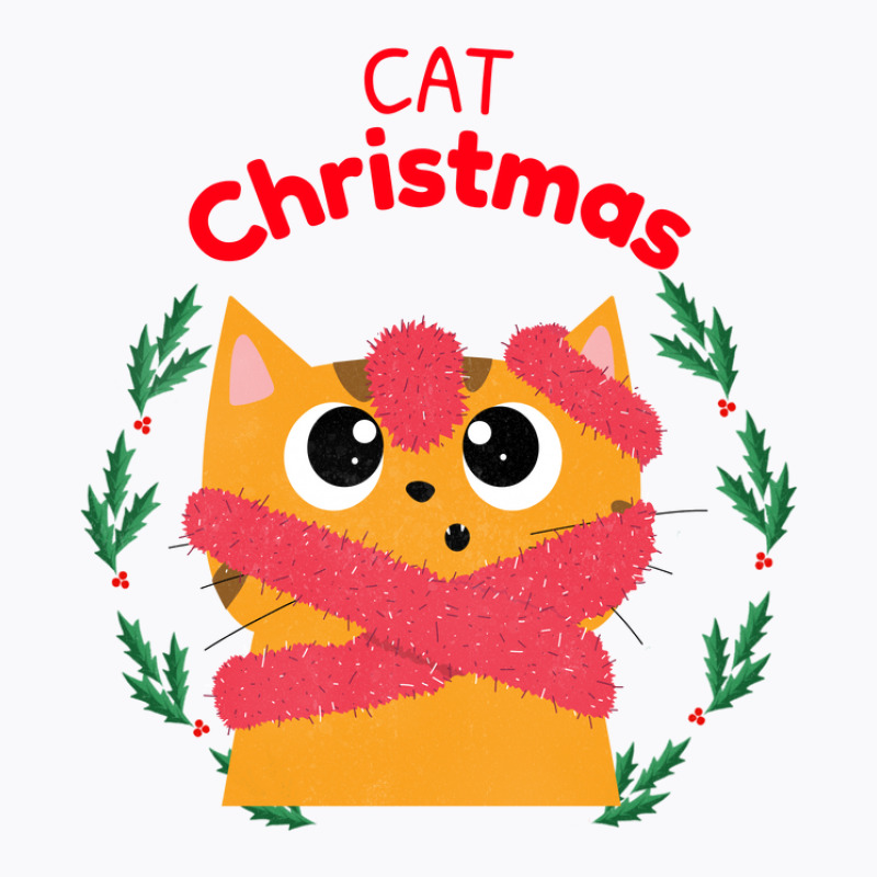 Cat Christmas T-Shirt by KimberlyKeiza | Artistshot