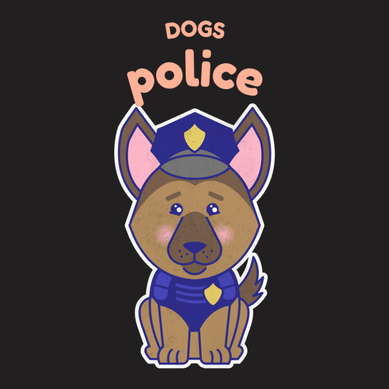 Dog Police T-Shirt by KimberlyKeiza | Artistshot