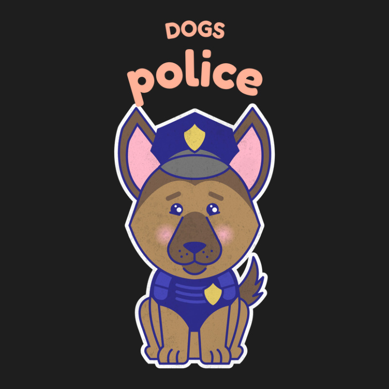 Dog Police Classic T-shirt by KimberlyKeiza | Artistshot