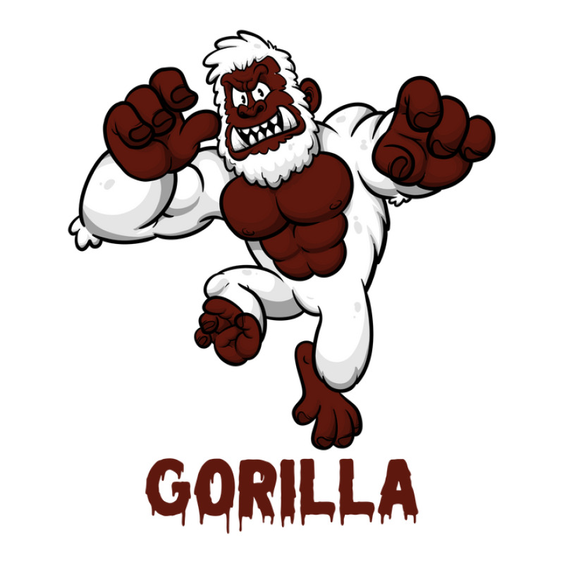 Gorilla V-Neck Tee by KimberlyKeiza | Artistshot