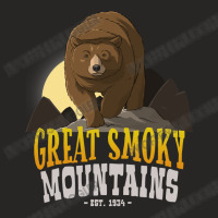 Bear Great Smoky Mountains National Park Bear 239 Forest Ladies Fitted T-shirt | Artistshot