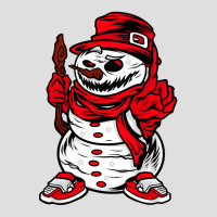 Scary Snowman V-neck Tee | Artistshot