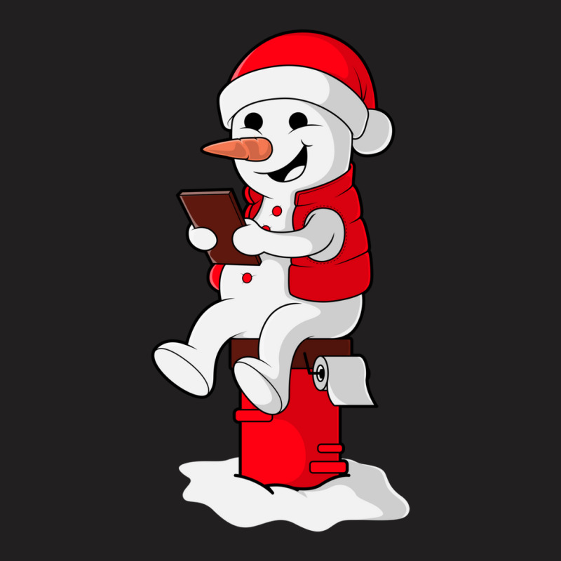 Snowman Reading Book T-Shirt by KimberlyKeiza | Artistshot