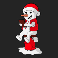 Snowman Reading Book 3/4 Sleeve Shirt | Artistshot