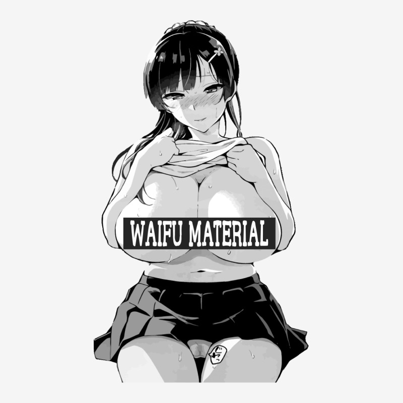 Ahegao Hentai Waifu Material Lewd Anime Gift Poster by Alex211