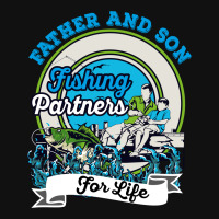 Father And Son Fishing Partners For Life Shield S Patch | Artistshot