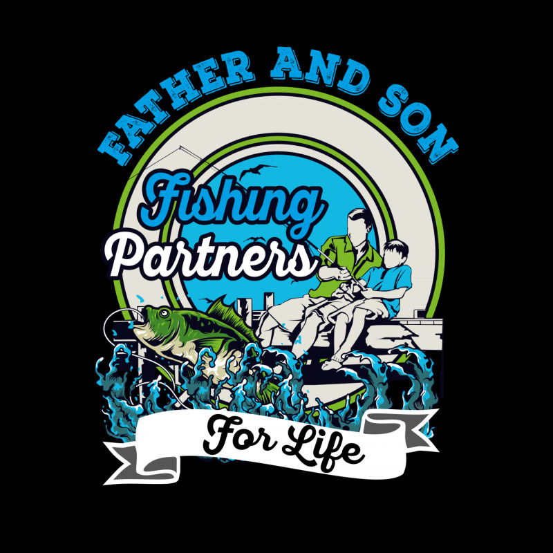 Father And Son Fishing Partners For Life Zipper Hoodie | Artistshot