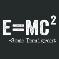 E=mc2 Equation  Funny Science   E=mc2 Math T Shirt Women's Triblend Scoop T-shirt | Artistshot