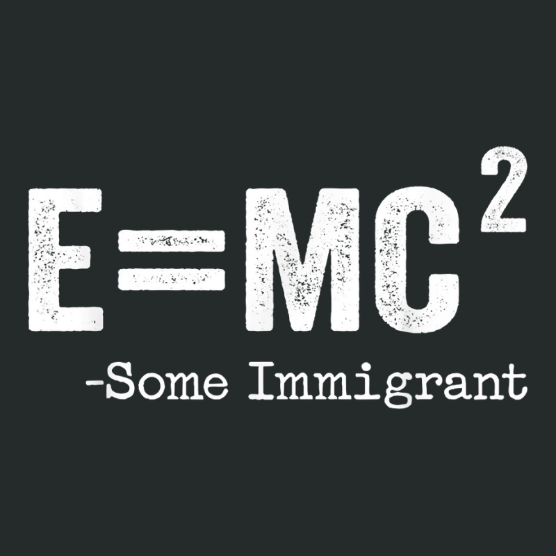 E=mc2 Equation  Funny Science   E=mc2 Math T Shirt Women's Triblend Scoop T-shirt by holly434 | Artistshot