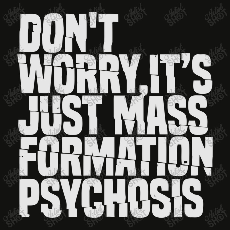 Don't Worry ,it's Just Mass Formation Psychosis Scorecard Crop Tee by kemi link | Artistshot