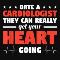 Date A Cardiologist They Can Really Get Your Heart Going T Shirt Crop Top | Artistshot