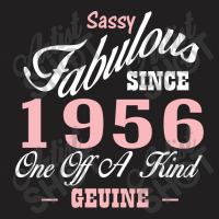 Sassy Fabulous Since 1956 Birthday Gift T-shirt | Artistshot