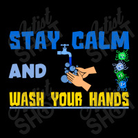 Stay Calm And Wash Your Hands Cropped Sweater | Artistshot