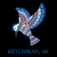 Ketchikan Alaska Kingfisher Native American Indian Bird Art T Shirt Baby Beanies | Artistshot