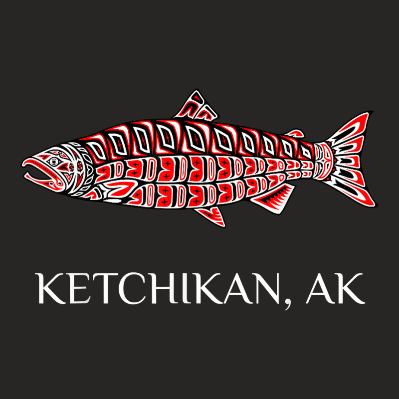 Ketchikan Alaska Nw Native American Indian Salmon Fishermen T Shirt Ladies Fitted T-Shirt by alanacaro | Artistshot