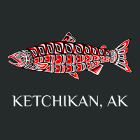 Ketchikan Alaska Nw Native American Indian Salmon Fishermen T Shirt Women's Triblend Scoop T-shirt | Artistshot