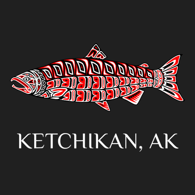 Ketchikan Alaska Nw Native American Indian Salmon Fishermen T Shirt Ladies Polo Shirt by alanacaro | Artistshot