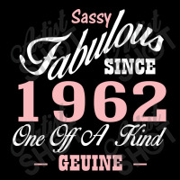 Sassy Fabulous Since 1962 Birthday Gift V-neck Tee | Artistshot