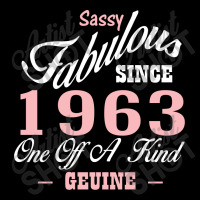 Sassy Fabulous Since 1963 Birthday Gift Zipper Hoodie | Artistshot
