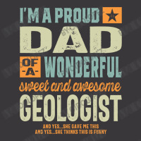 Proud Dad Of An Awesome Geologist Ladies Curvy T-shirt | Artistshot