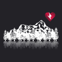 Skiing Forest Youth Tee | Artistshot